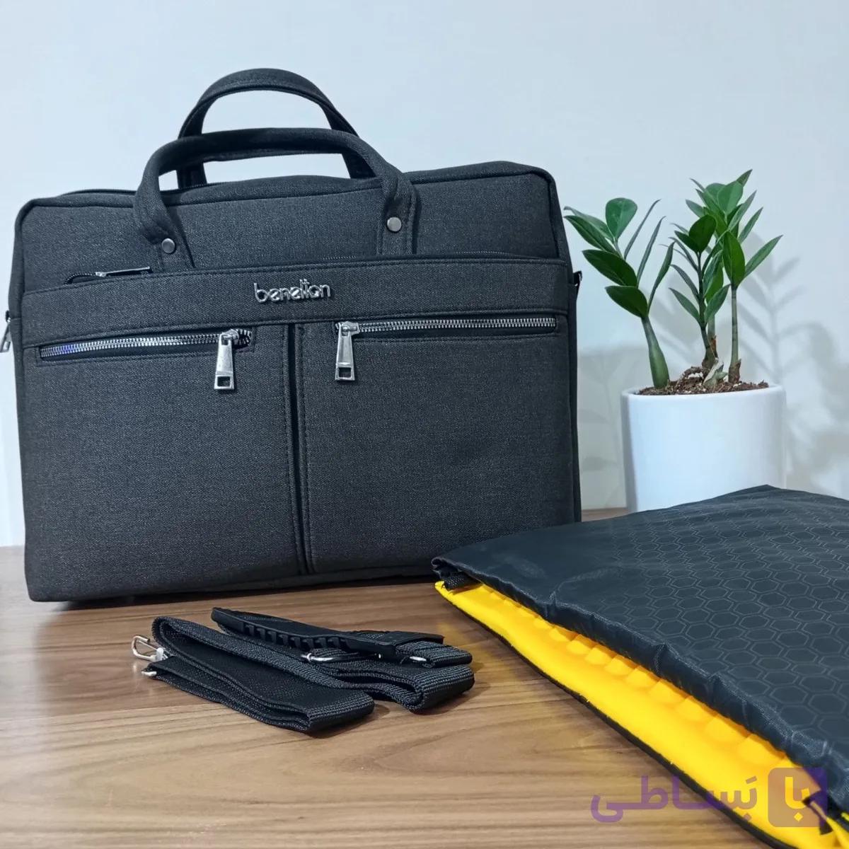 کیف لپ تاپ بنتون ـ کد 4010 — تصویر 1