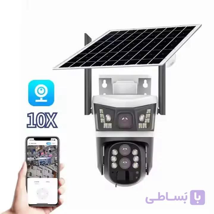 دوربین پنل خورشیدی سولار با قابلیت 10X زوم اپتیکال 10MP