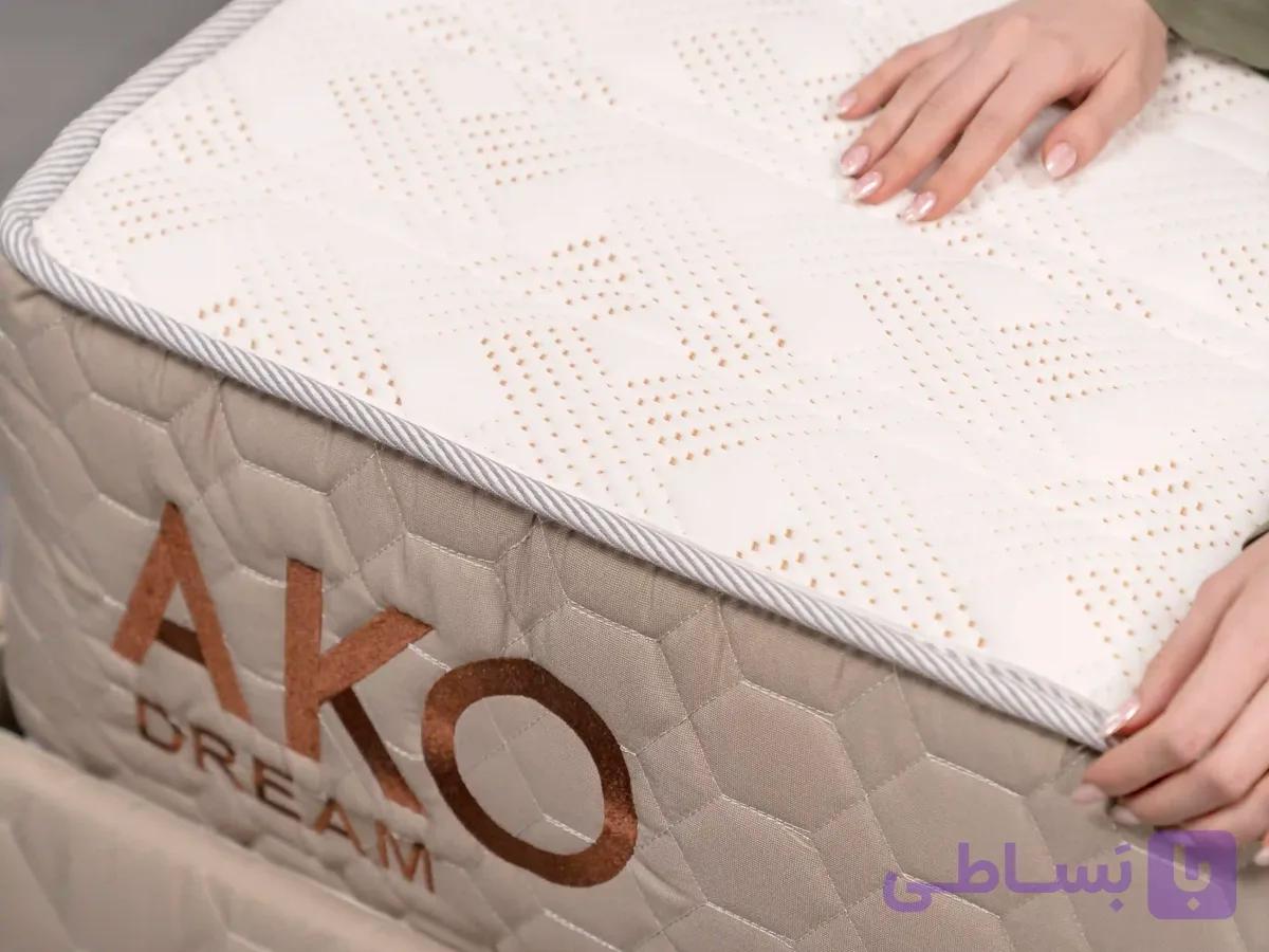 تشک دونفره برند آکو مدل دریم ۱۶۰ × ۲۰۰
