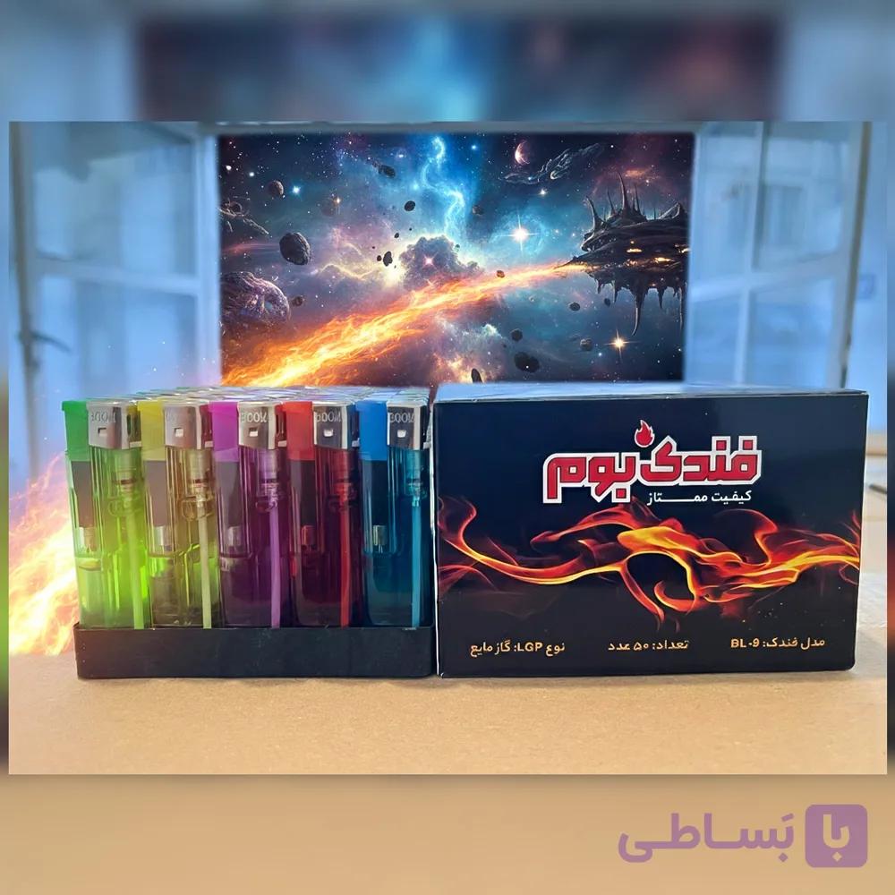فندک شفاف BOOM اصل | کارتن ۱۰۰۰ عددی | گارانتی سلامت + بدون خرابی — تصویر 1