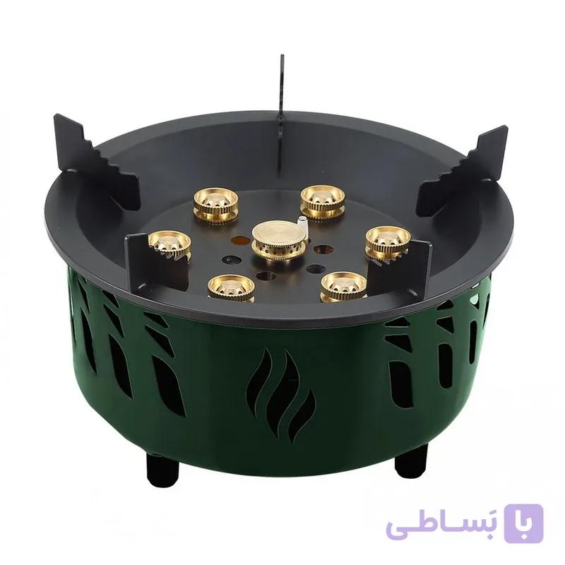 اجاق کمپینگ هفت شعله گرین لاین Green Lion 7 Burner Camping Stove GN7BCMCTOVEGN