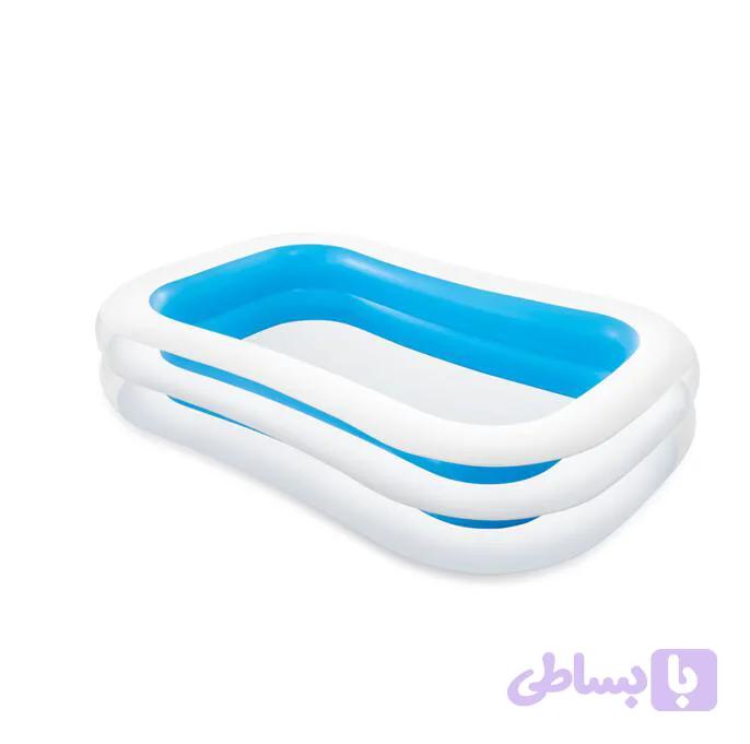 استخر بادی مستطیل بزرگ اینتکس جدید ۲۰۲۵ کد intex 56483