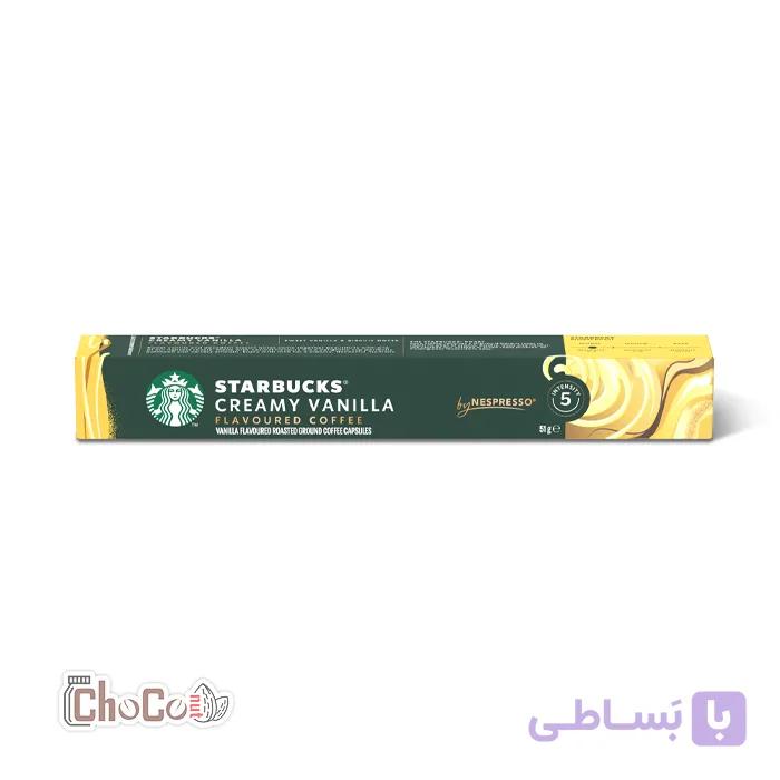 کپسول قهوه استارباکس مدل کرمی وانیلا | Starbucks Creamy Vanilla — تصویر 1