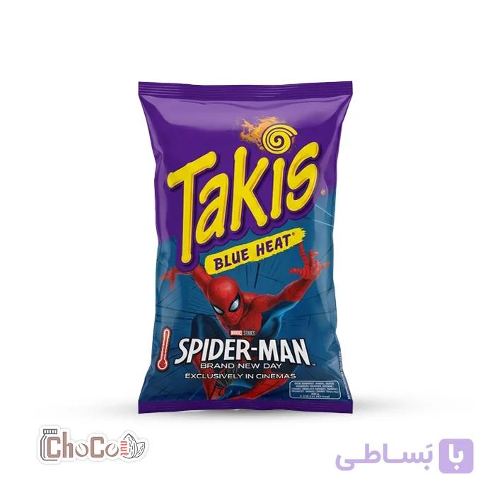 چیپس تاکیز (تاکیس) بلو هیت | Takis Spicy ‌Blue Heat — تصویر 1