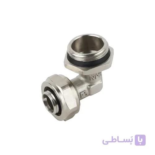 زانو 90درجه روپیچ کوپلی با مهره تنظیم 1*32 نیوپایپ