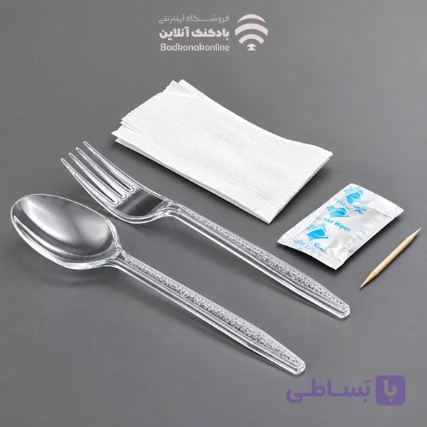 پک قاشق و چنگال VIP بسته 50 عددی