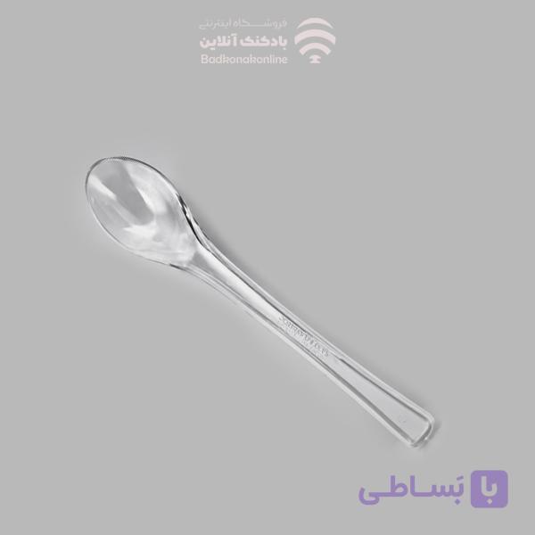 قاشق یکبار مصرف بستنی لوکس 03 بسته 250 گرمی (100 عددی) — تصویر 1