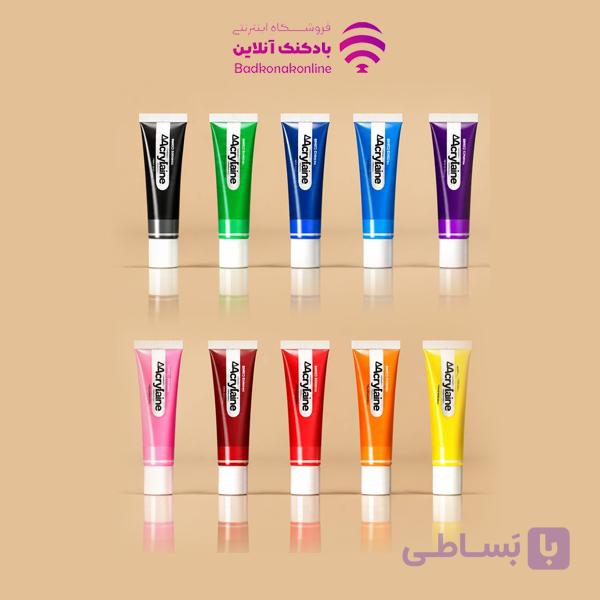 رنگ مجاز خوراکی ژله ای تیوپی — تصویر 1