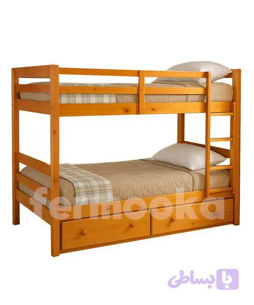 تخت خواب دو طبقه مدل هیراد