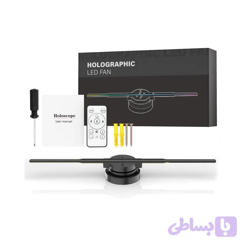 دستگاه LED هولوگرافی مدل هولوگرام فن سه بعدی p42 — تصویر 1