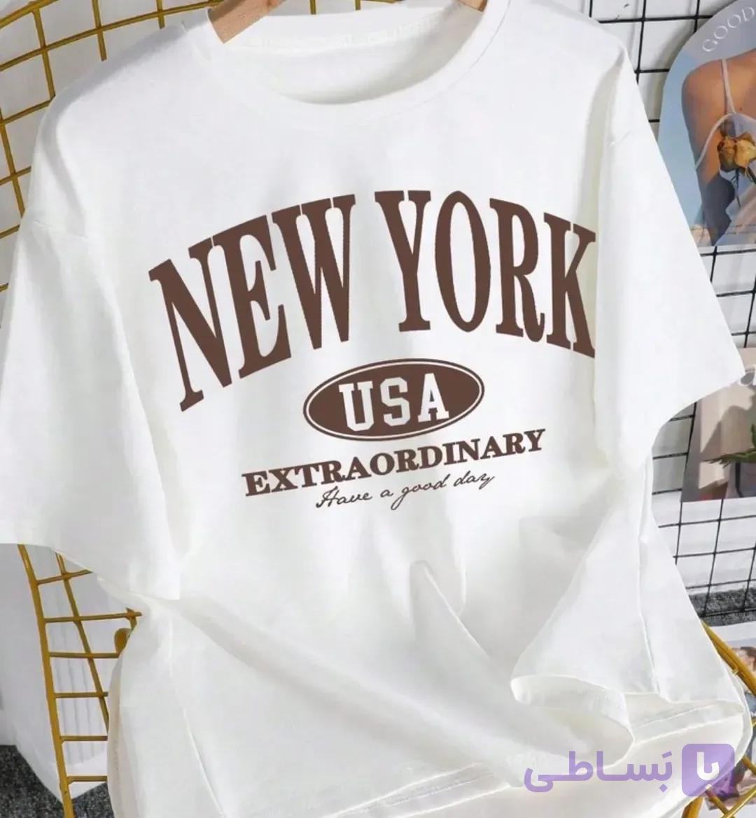 استیکر پارچه و لباس (متن انگلیسی نیویورک) NYC