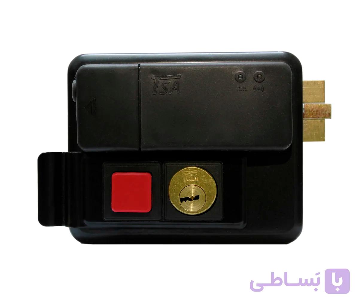 قفل برقی حیاطی تکسا TSA مدل 7075 داخل بازشو کلید کامپیوتری هوشمند ( کارت و تگ و ریموت )