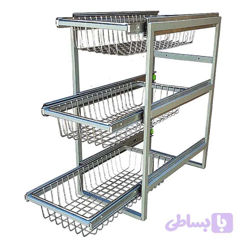 سبد سیب و پیاز سه طبقه
