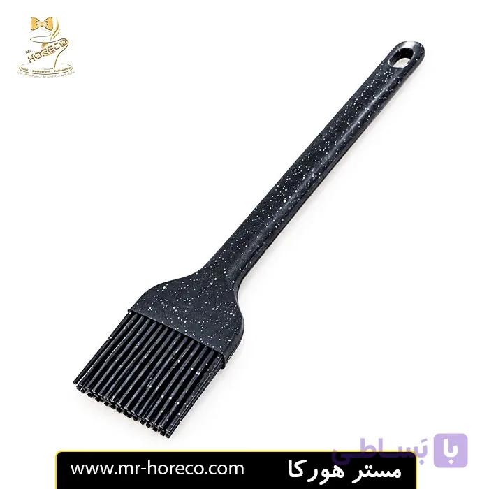 فرچه تمام سیلیکونی مشکی برفکی 20 سانت kachar کد 28288 | مستر هورکا — تصویر 1