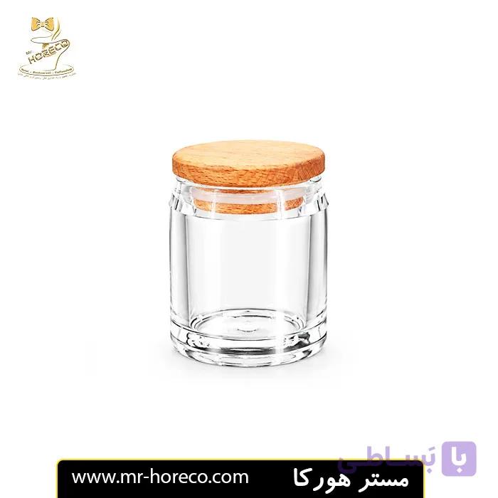 جا رعفرانی با درب چوبی لیمون کد 30270 | مستر هورکا — تصویر 1