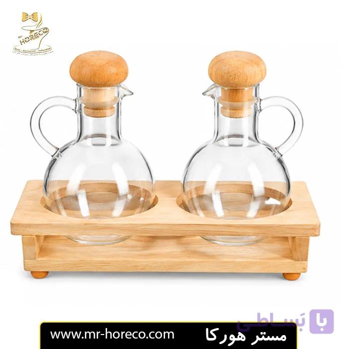 ست بطری آبلیمو و روغن پایه چوبی Billi Gw 612 NW  کد 16124 | مستر هورکا — تصویر 1