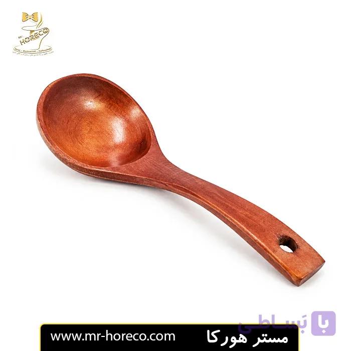 ملاقه چوبی کوچک مدل w pine – k کد 18322 | مستر هورکا — تصویر 1