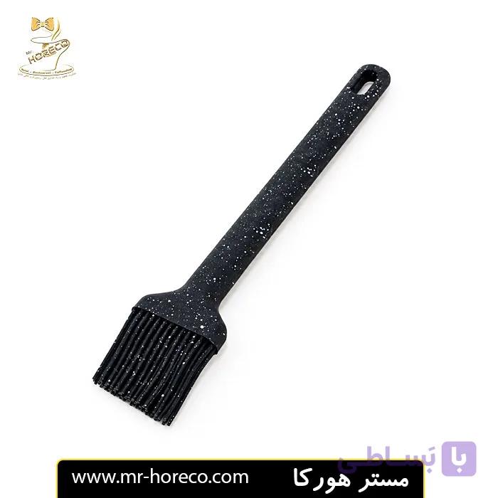 فرچه تمام سیلیکونی مشکی برفکی قطر بزرگ مدل 4056 کد 28295 | مستر هورکا — تصویر 1