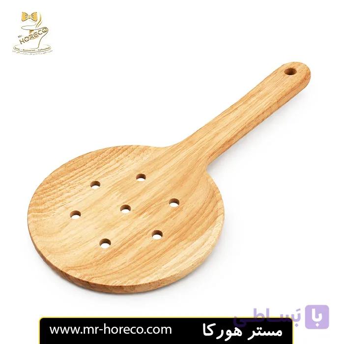 گفگیر چوبی گرد 12 سانت بزرگ کد 22802 | مستر هورکا