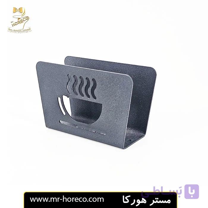 جا دستمال کاغذی فلزی طرح کاپ قهوه کد 20715 | مستر هورکا — تصویر 1