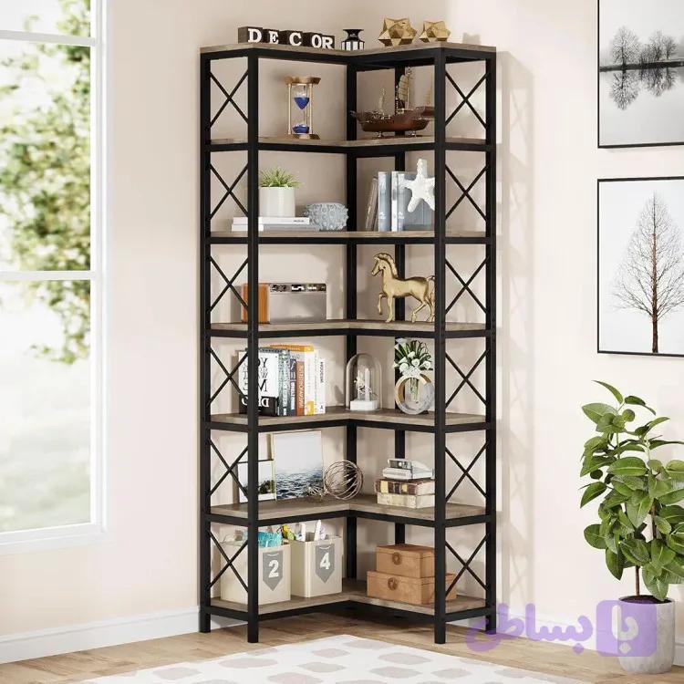 شلف و قفسه گوشه‌ای مدرن