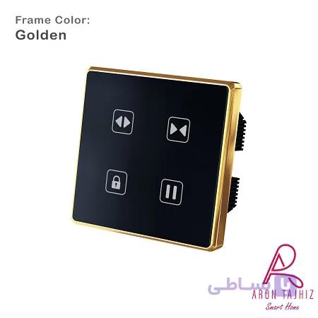 کلید لمسی Zigbee پرده برقی MAYA مدل MZUEF1W — تصویر 1