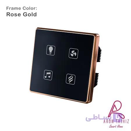 کلید لمسی Zigbee سرویس بهداشتی MAYA مدل MZWEF1W — تصویر 1