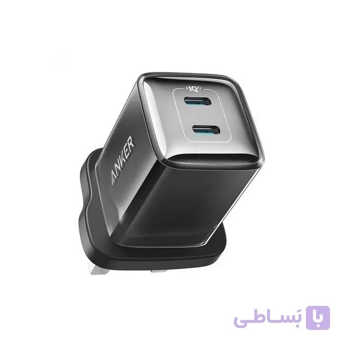 شارژر ANKER NANO PRO 40W USB-C 2PORT 3PIN – A2038K11 (شرکتی)