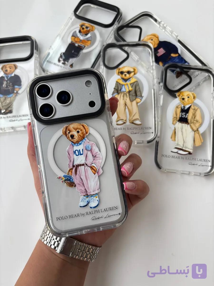 قاب گوشی آیفون آنتی شوک Polo Bear — تصویر 1