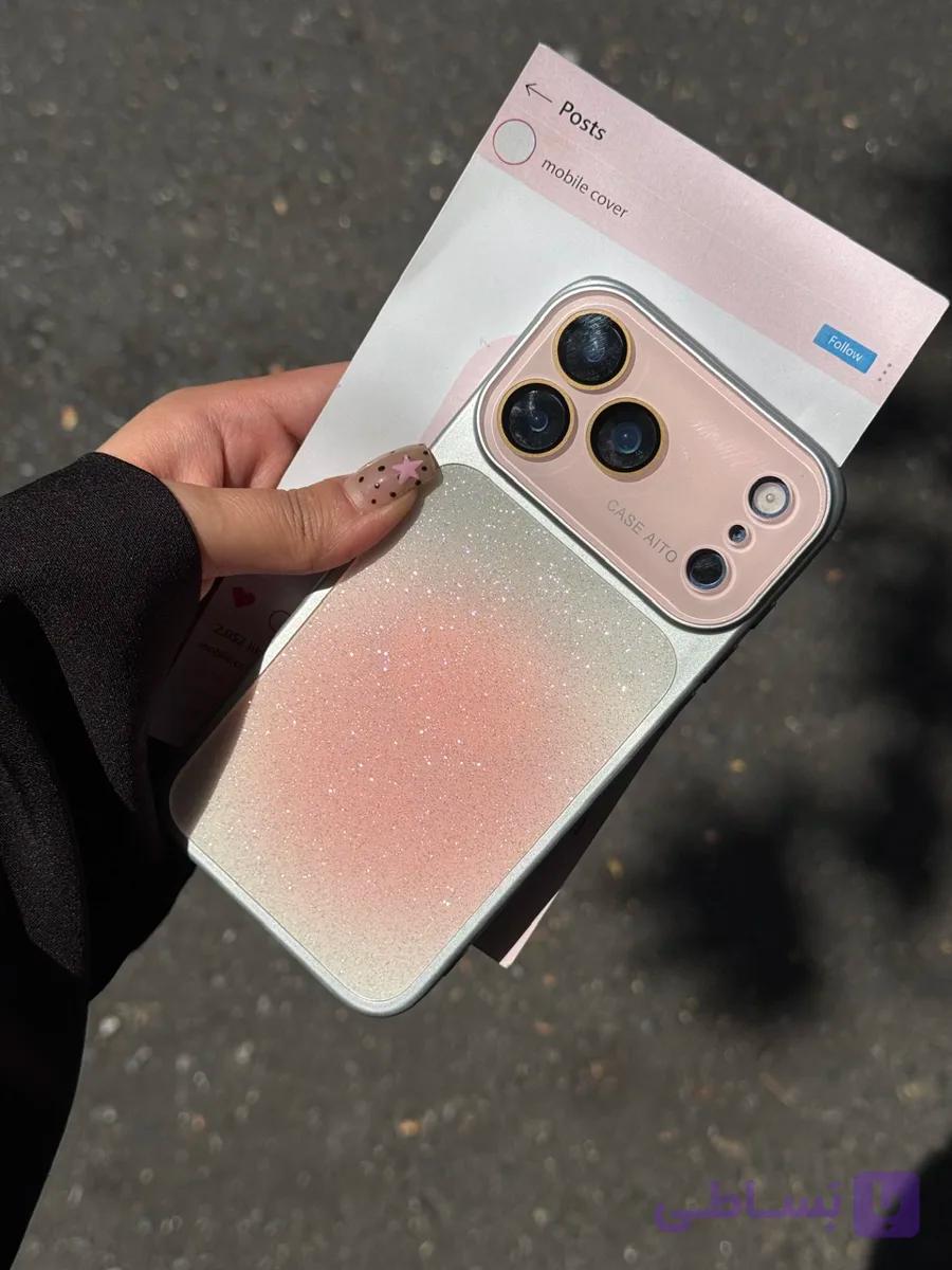 قاب آیفون Pink Shine Lens — تصویر 1
