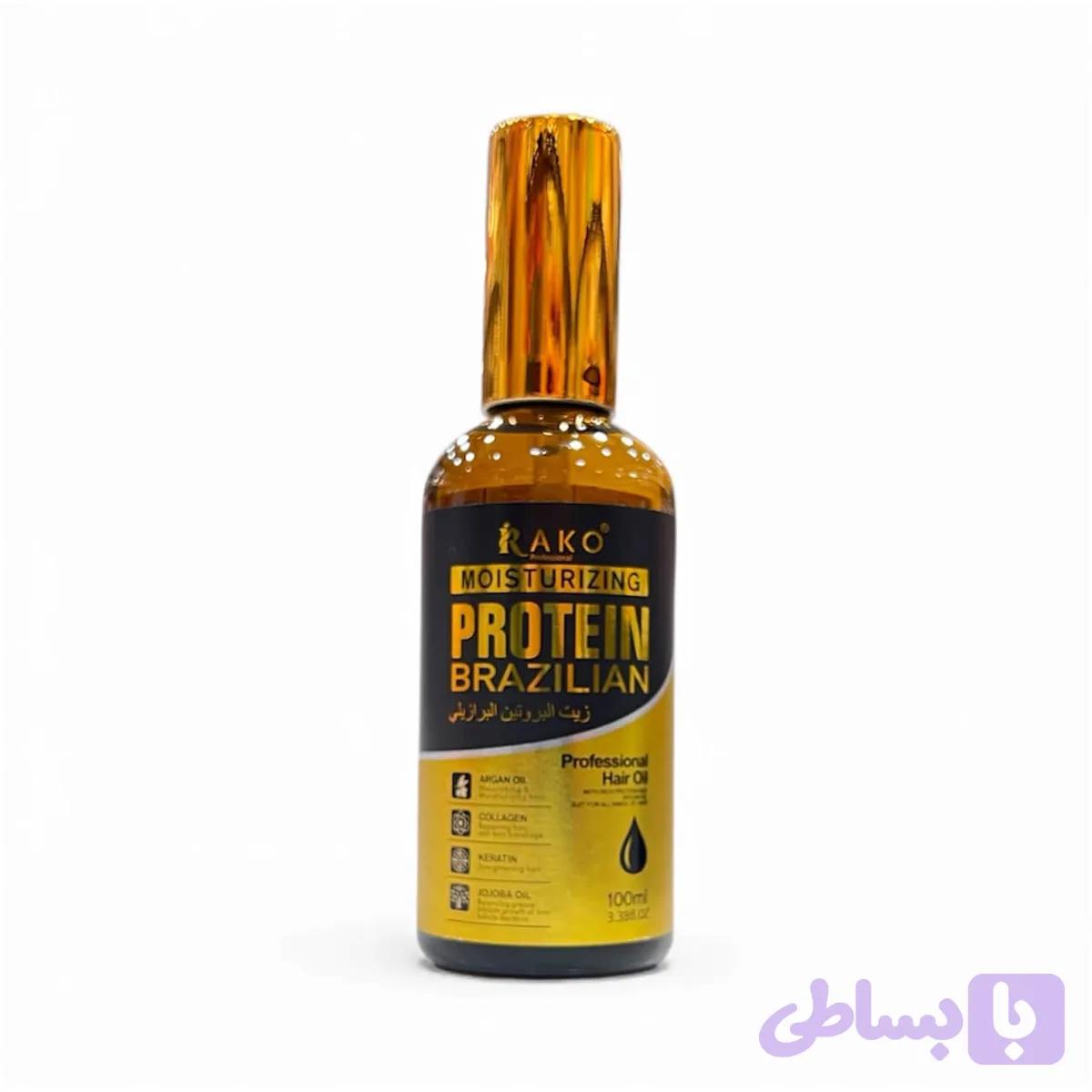 روغن آرگان مراقبتی و ترمیم کننده مو راکو RAKO — تصویر 1