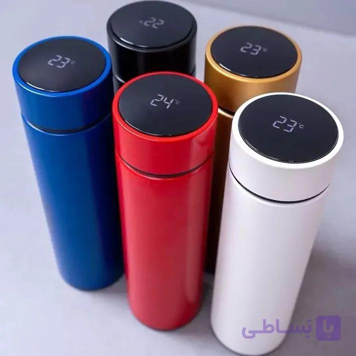 فلاسک هوشمند دماسنج دار ظرفیت 0.5 لیتری