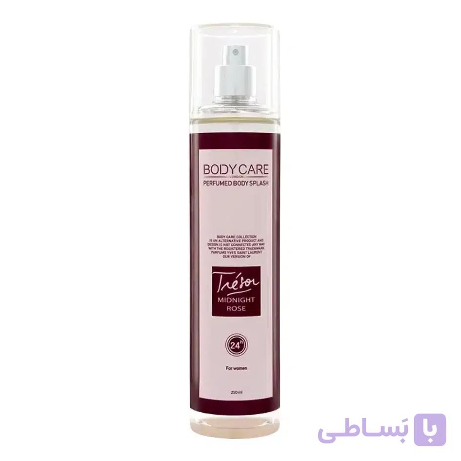 بادی اسپلش زنانه بادی کر مدل ترزور میدنایت رز  Midnight Rose حجم 250 میلی