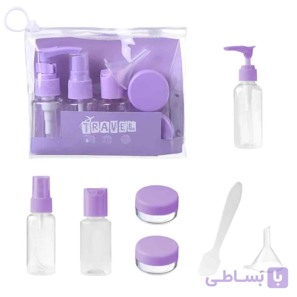 پک ۷ تکه آرایشی مسافرتی مدل travel -30ml — تصویر 1