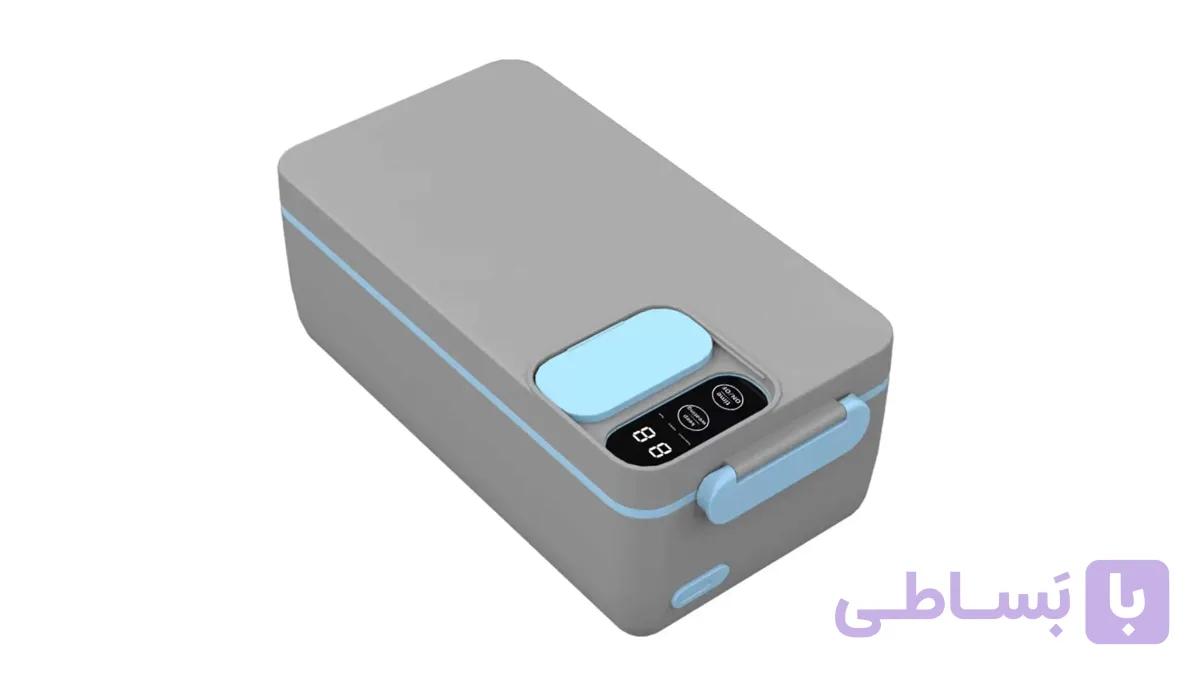 ظرف غذای گرمکن‌دار قابل حمل پاورولوژی Powerology PLBF818GYBL — تصویر 1