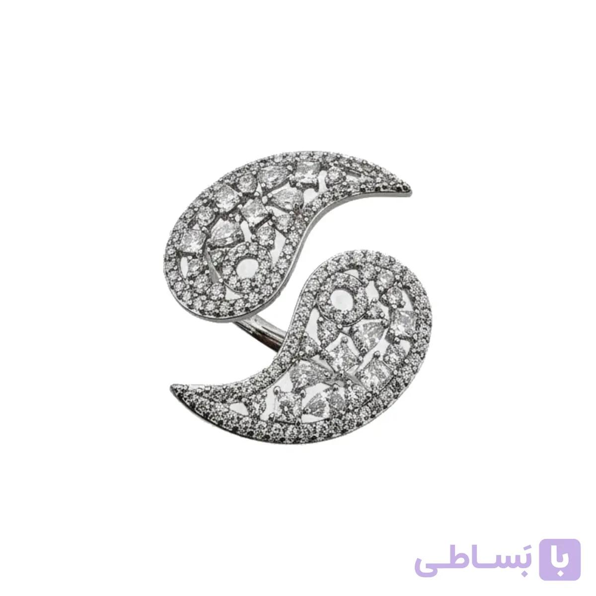 انگشتر ژوپینگ مدل ترنج — تصویر 1