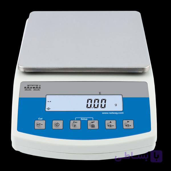 ترازوی دیجیتالی رادواگ مدل WLC 2/A2/C/2 ظرفیت 2 کیلوگرم و دقت 0.01 گرم