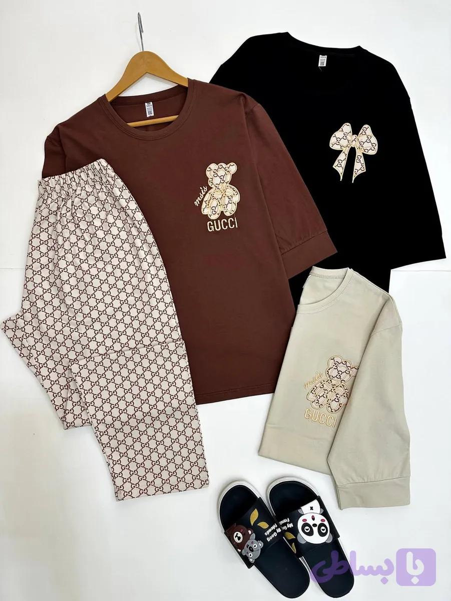 ست تیشرت شلوار gucci