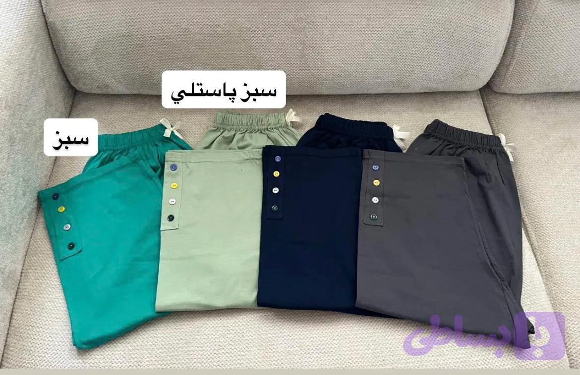 شلوارک دمپا دکمه (کد 2BY5K)