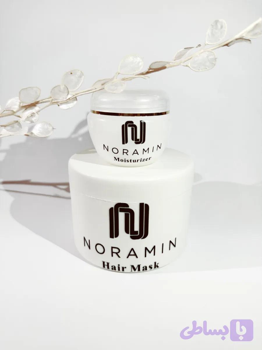 پک ویژه : کرم مرطوب کننده + ماسک موی تخصصی Noramin