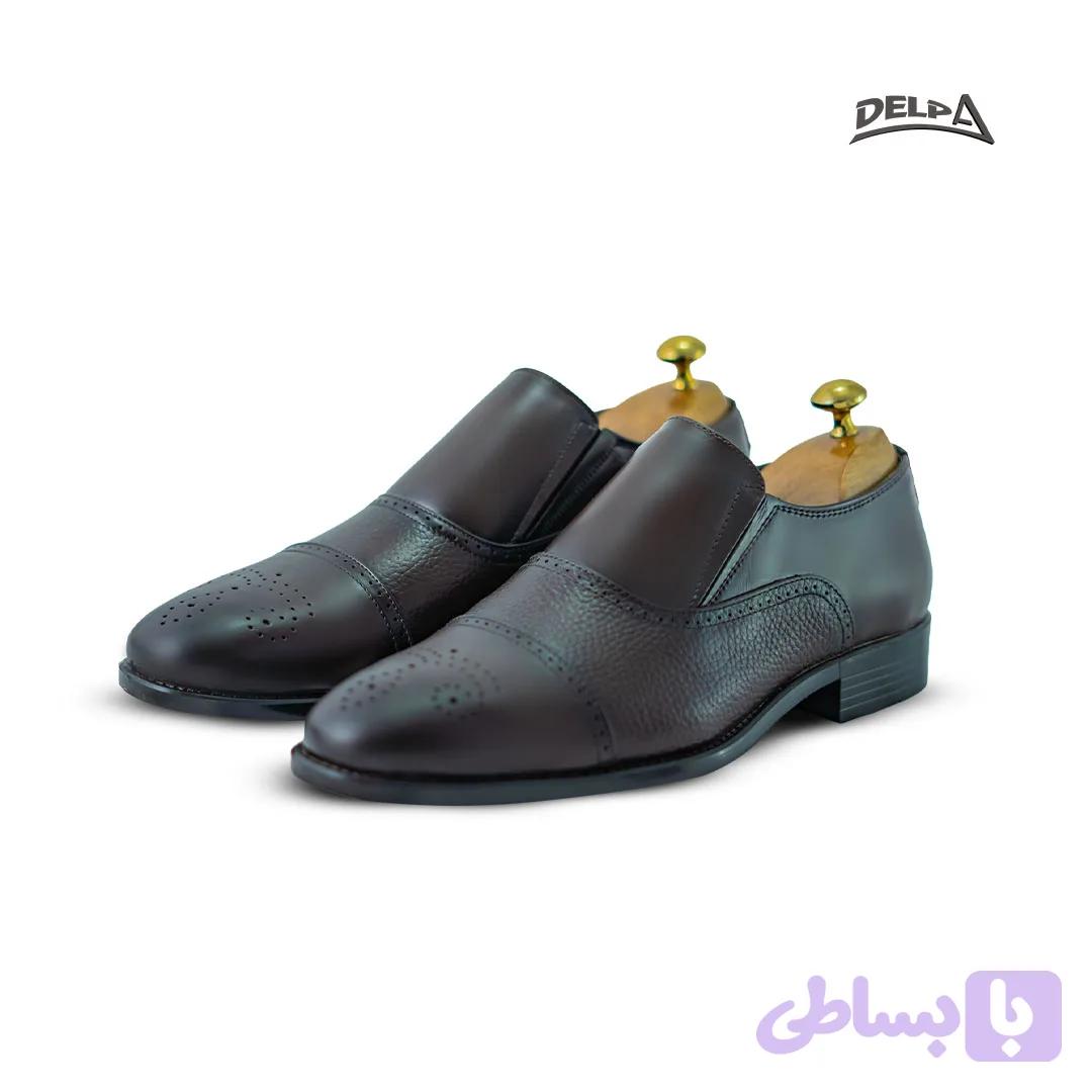 کفش چرم گاوی مجلسی — تصویر 1
