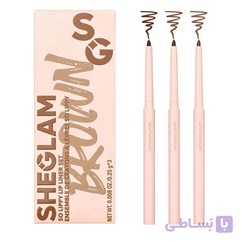 و قیمت ست 3 عددی مداد لب شیگلم So Lippy مدل Espresso Kisses - سرخ اپ