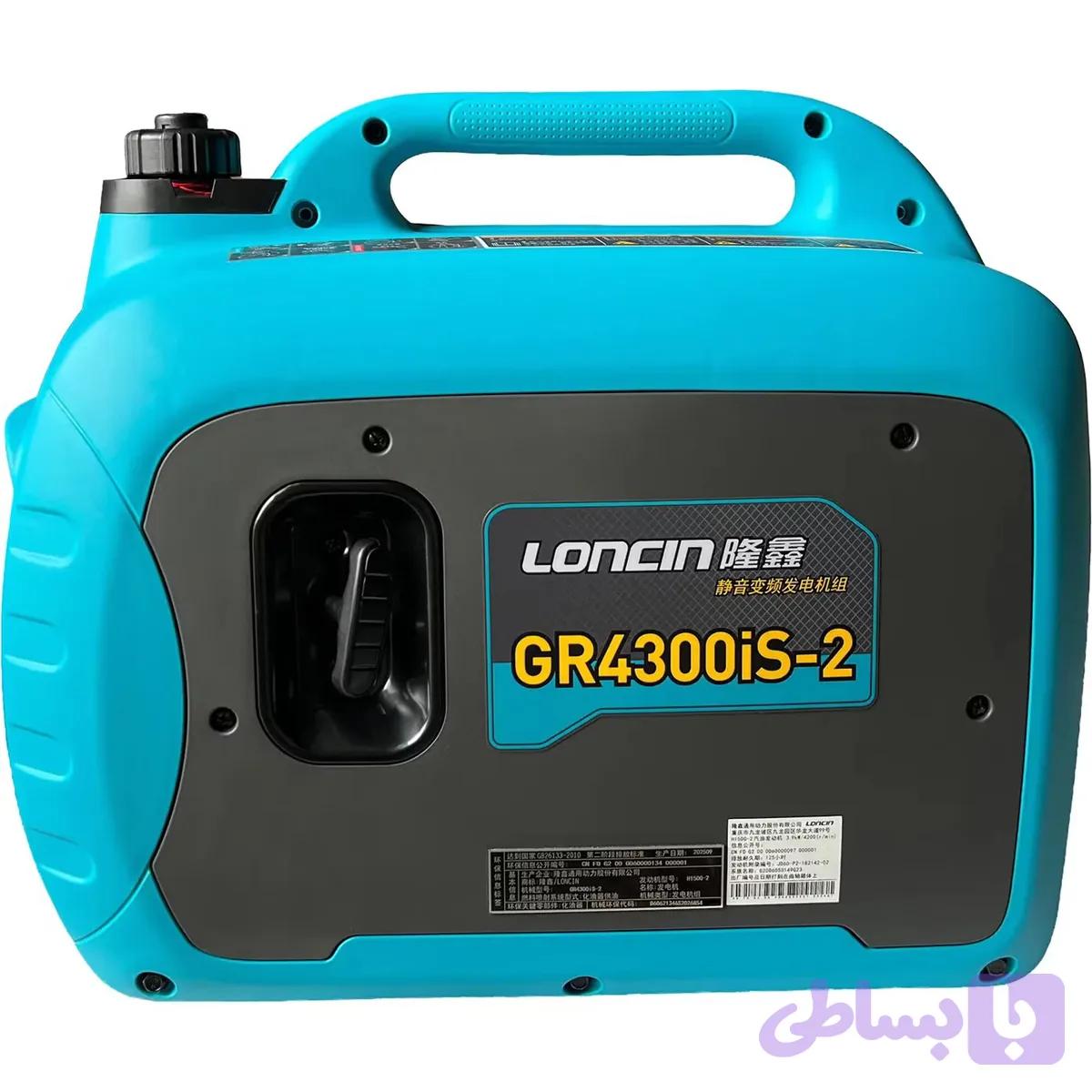 موتور برق سایلنت لانسین مدلblue GR4300IS-2 ابی