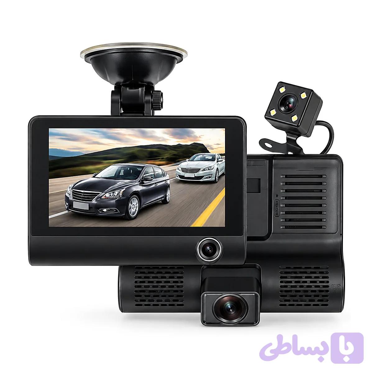 دوربین ثبت وقایع خودرو سه لنز Full HD 1080P (سنسور G – مود پارکینگ)