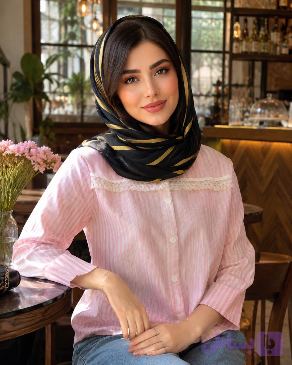 شومیز بیسیک راه راه