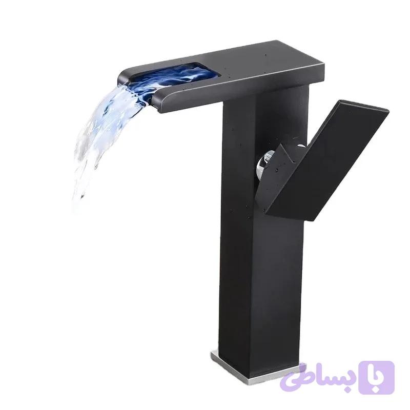 شیر روشویی مدل لوکس LED-B