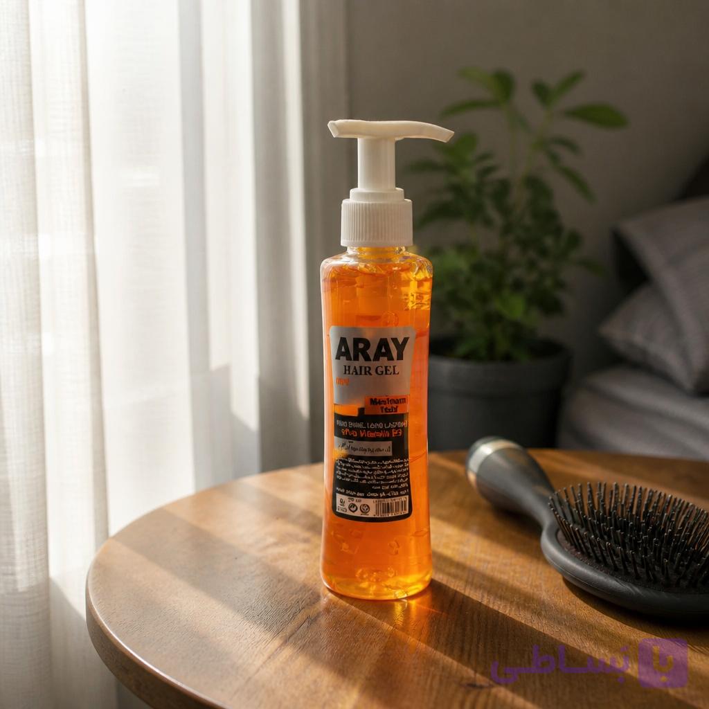 ژل مو پمپی آرای ۲۰۰ میل | Aray Hair Gel — تصویر 1