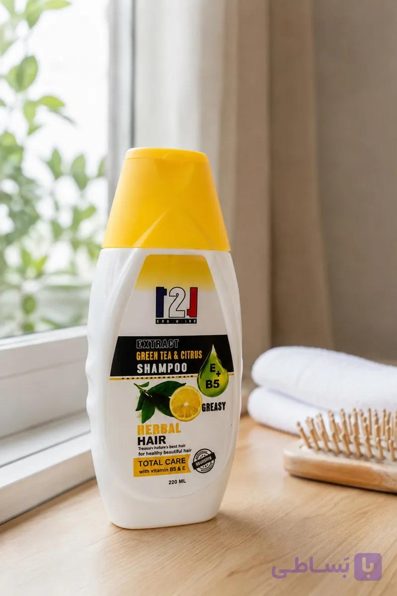 شامپو چای سبز و مرکبات | Green Tea & Citrus Shampoo