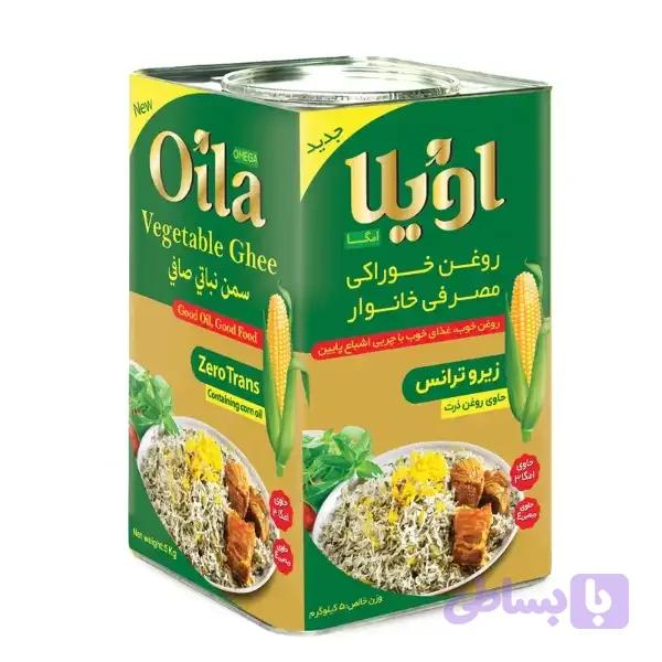 روغن جامد اویلا زیروترانس ۵ کیلوگرم