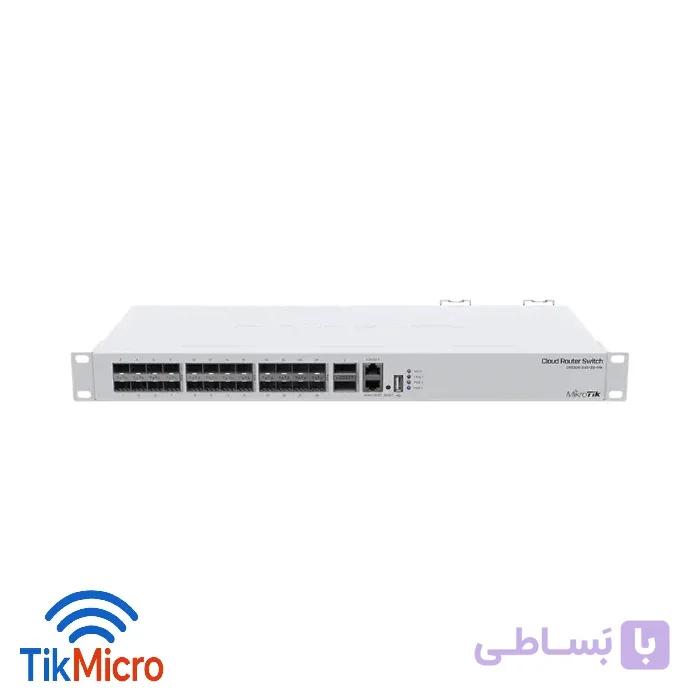 سوییچ میکروتیک CRS326-24S+2Q+RM
